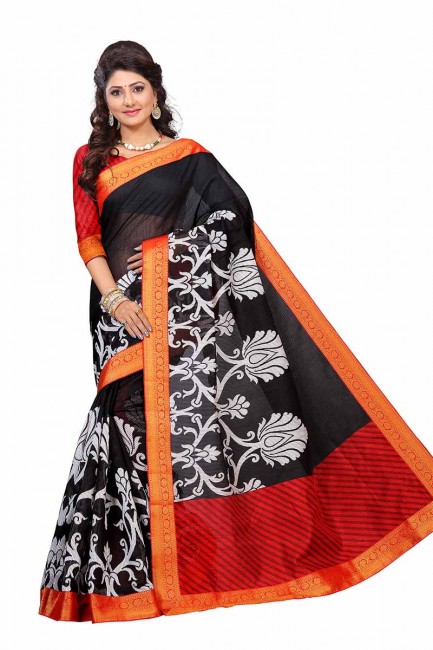 Impressive Black color Art Silk saree