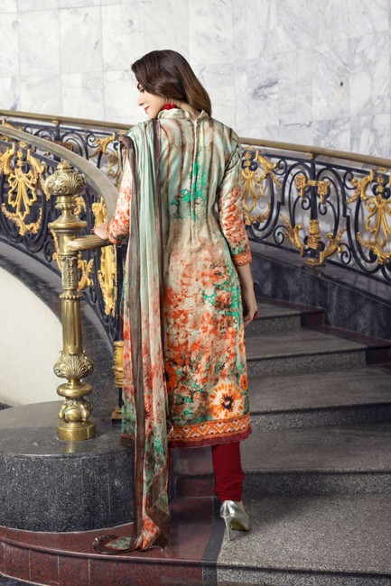 Splendid Multi Cotton Satin Churidar Suit