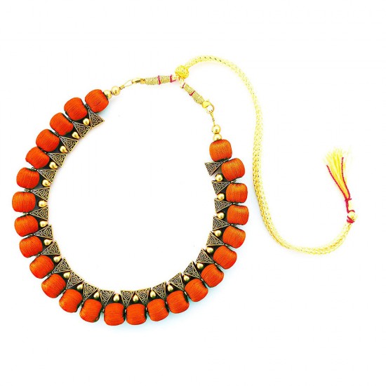 Yellow Beads Necklace