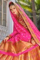 Alluring Multi color Banarasi Silk Lehenga Choli