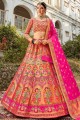 Beautiful Multi color Banarasi Silk Lehenga Choli