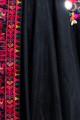 Black Lehenga Choli in Cotton with Embroidery