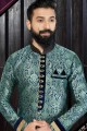 Multi Color Jaquard Ethnic Wear Kurta Pajama