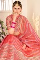 Wedding Lehenga Choli Multicolor  in Silk with Digital print
