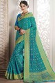 Green South Indian Saree Silk