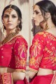 Latest Red Heavy Banarasi Silk saree