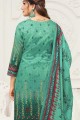 Green Pallazzo Pant Palazzo Suits in Cotton