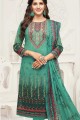 Green Pallazzo Pant Palazzo Suits in Cotton