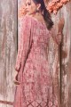 old rose  Crepe Pallazzo Pant Palazzo Suits in Crepe
