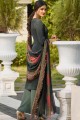 Crepe Palazzo Suits in Multicolor with Crepe