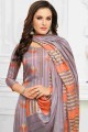 Cotton Palazzo Suits in Multicolor with Cotton