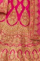 Indian Ethnic Pink Silk Lehenga Choli
