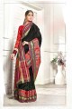 Indian Ethnic Black color Art Silk saree