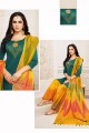 Teal Green Soft Silk Patiala Suit