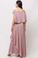 Pink Cotton Gown Dress