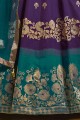 Violet Art silk Gown Dress