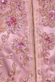 Pink Net Anarkali Suit with dupatta