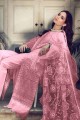 Contemporary Pink Cotton Palazzo Pant Palazzo Suit