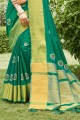 Rama  South Indian Saree in Silk with Embroidered