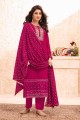 Pink Eid Pakistani Suit with Georgette