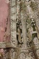 Velvet Mahendi  Wedding Lehenga Choli in Stone with moti