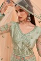 Butterfly Net Pista anarkali suit in Designer Floral,Sequance Embroidery Work