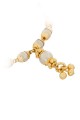 Pearls White & Golden Bracelet