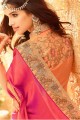 Indian Ethnic Pink Silk Saree