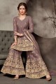  Net Palazzo Suits with dupatta