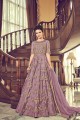 Net Anarkali Suits in Lilac  with dupatta