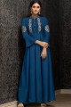 Blue Cotton Gown