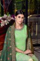 Light Green Sharara Suits in Silk