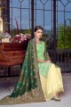 Light Green Sharara Suits in Silk