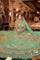 Light Green Anarkali Suits with Net