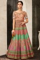 Fashionable Multicolor Silk Lehenga Choli