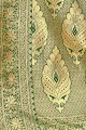 Dazzling Art Silk Green Saree in Weaving