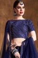 Indian Ethnic Royal blue Art silk Lehenga Choli