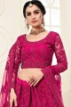 Splendid Rani pink Net Lehenga Choli