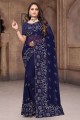 Nevi Embroidered Saree in Georgette