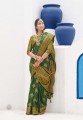Green color Dolla Silk South Indian Saree