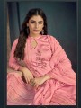 Cotton Cotton Pink Sharara Suit with dupatta