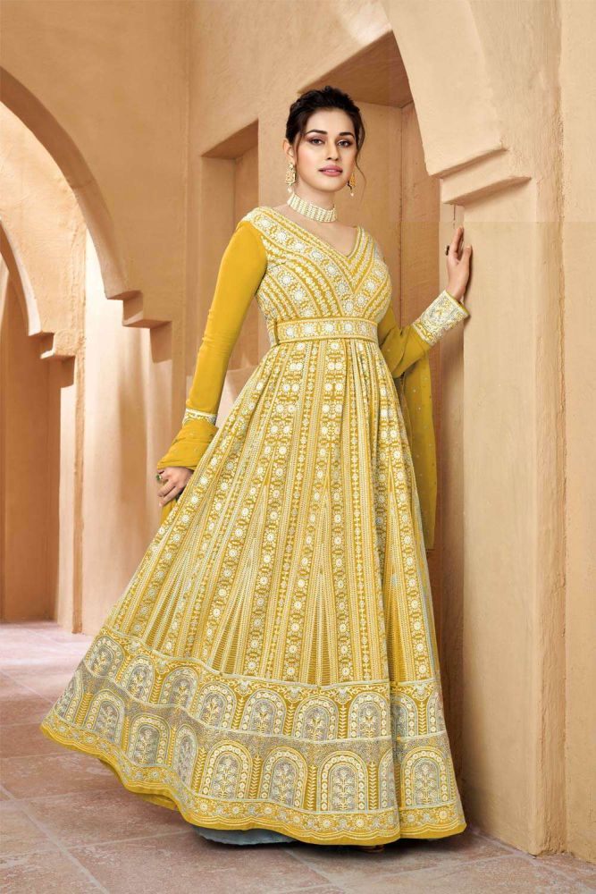 Yellow gown cheap