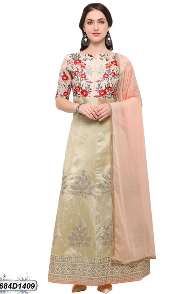 Raw silk anarkali suits shop
