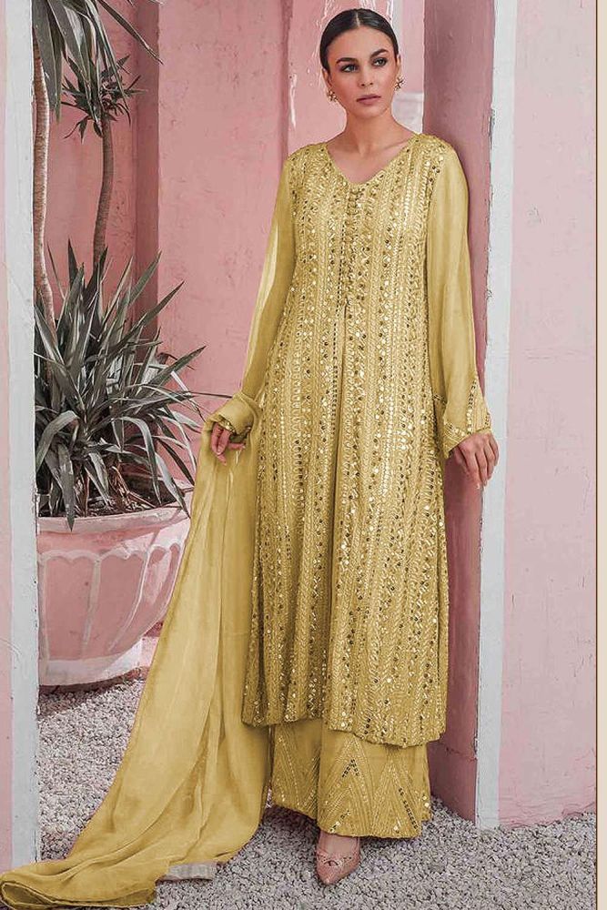 Plazo suits with heavy dupatta shop