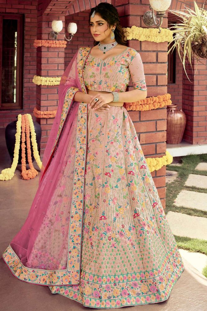 Raw silk lehenga choli hotsell