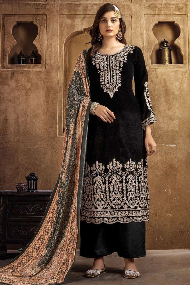 Velvet palazzo suits outlet
