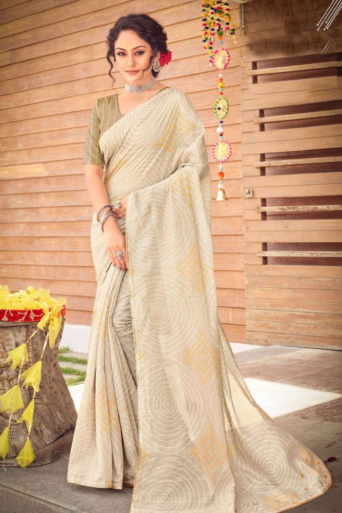 Off white saree blouse online 2025