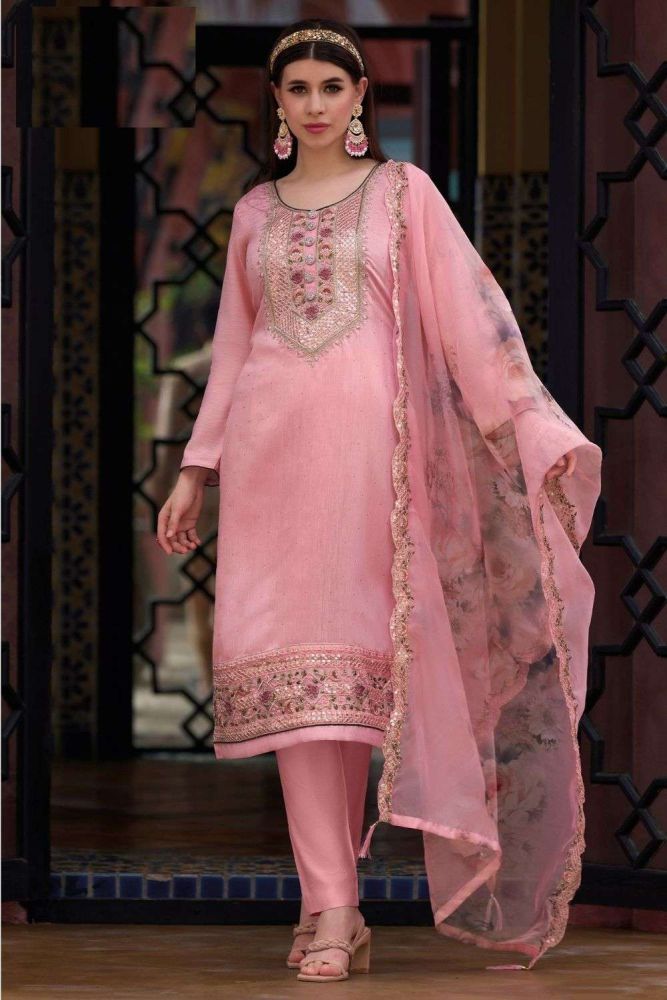 Pink salwar kameez designs cheap