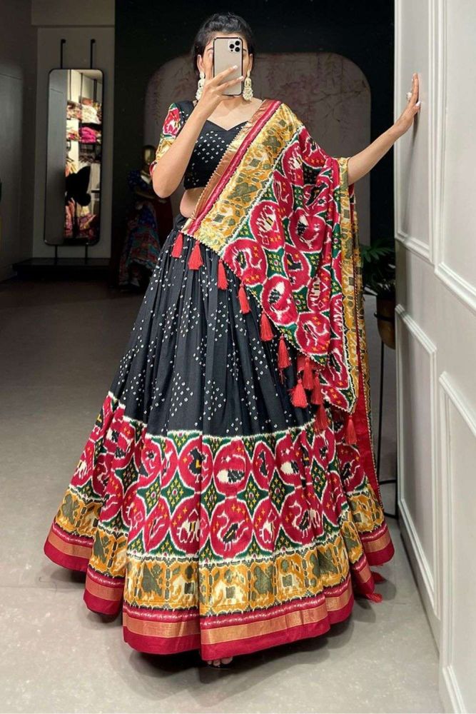 Silk lehenga choli online sales