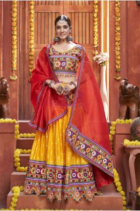 Buy Gorgeous Cotton Lehenga Choli Online Shopkund UK